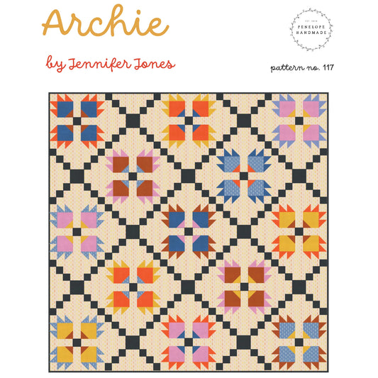 Archie Quilt Pattern (Paper) by Penelope Handmade