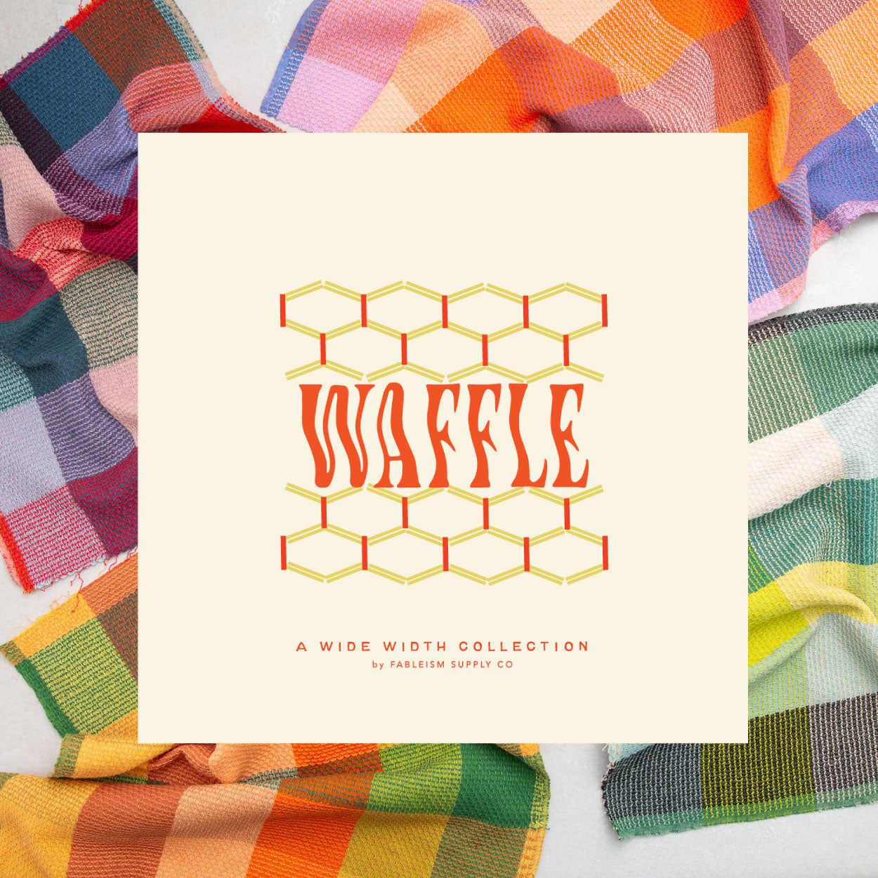 Waffle Happy Checkers (Wide Width) for Fableism