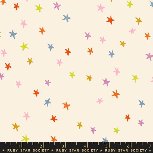 108" Starry Wideback Multi RS4111 34 Ruby Star#1  (2.5 YARDS)