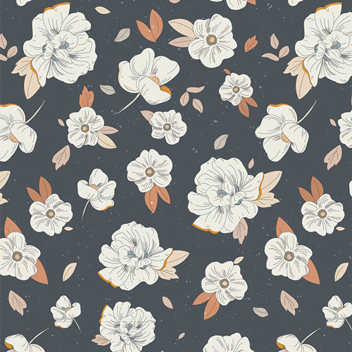 Magnolia Dreams Night from Gayle Loraine Fabric